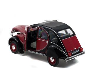 Citroen 2CV6 CHARLESTON rot/schwarz Solido S1805013 1:18